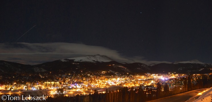 Panorama Breck Ski Hill Rd