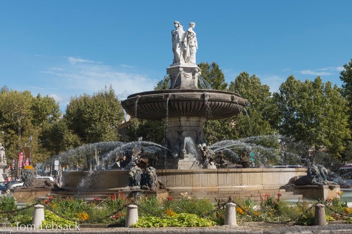 Fontaine de la Rotande, Cours Mirabeau