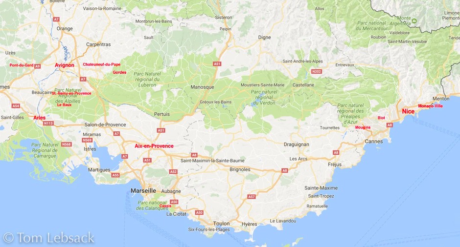 Provence Map-Edit
