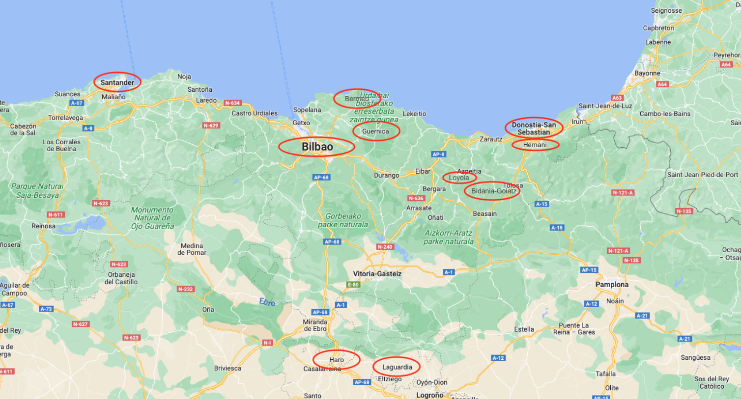 portugal political-map